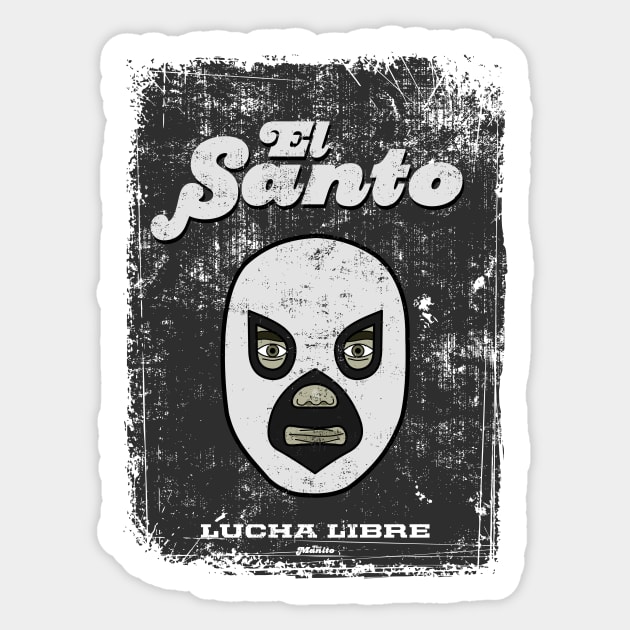 El Santo Sticker by TheManito